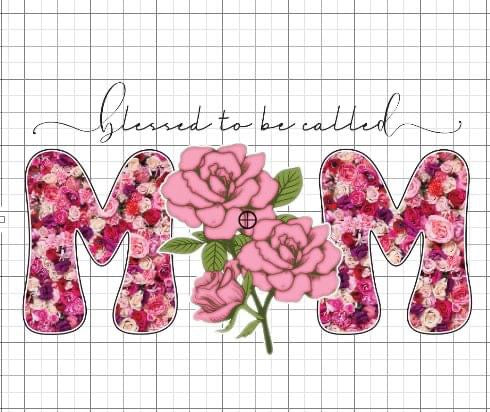 Blessed to be called mom sublimation transfer Paper