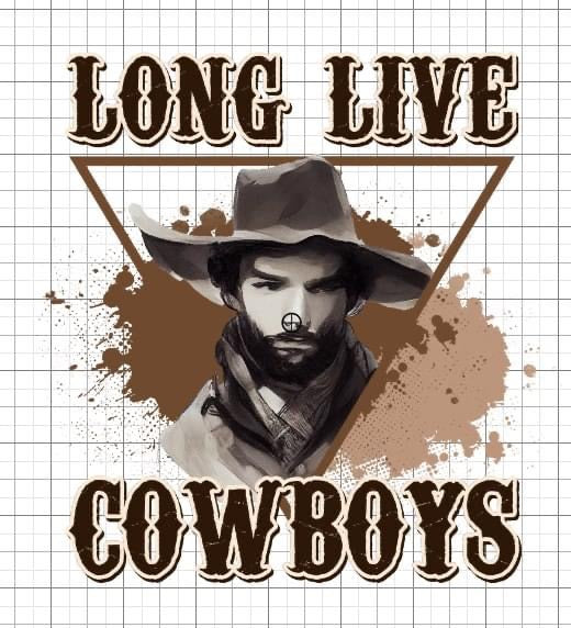 Long live Cowboys sublimation transfer Paper