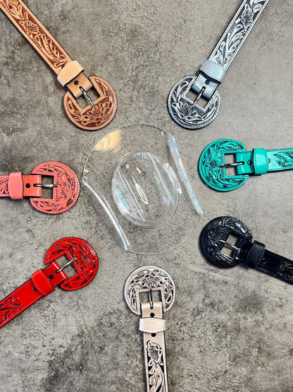 The Beverly Tooled Belt