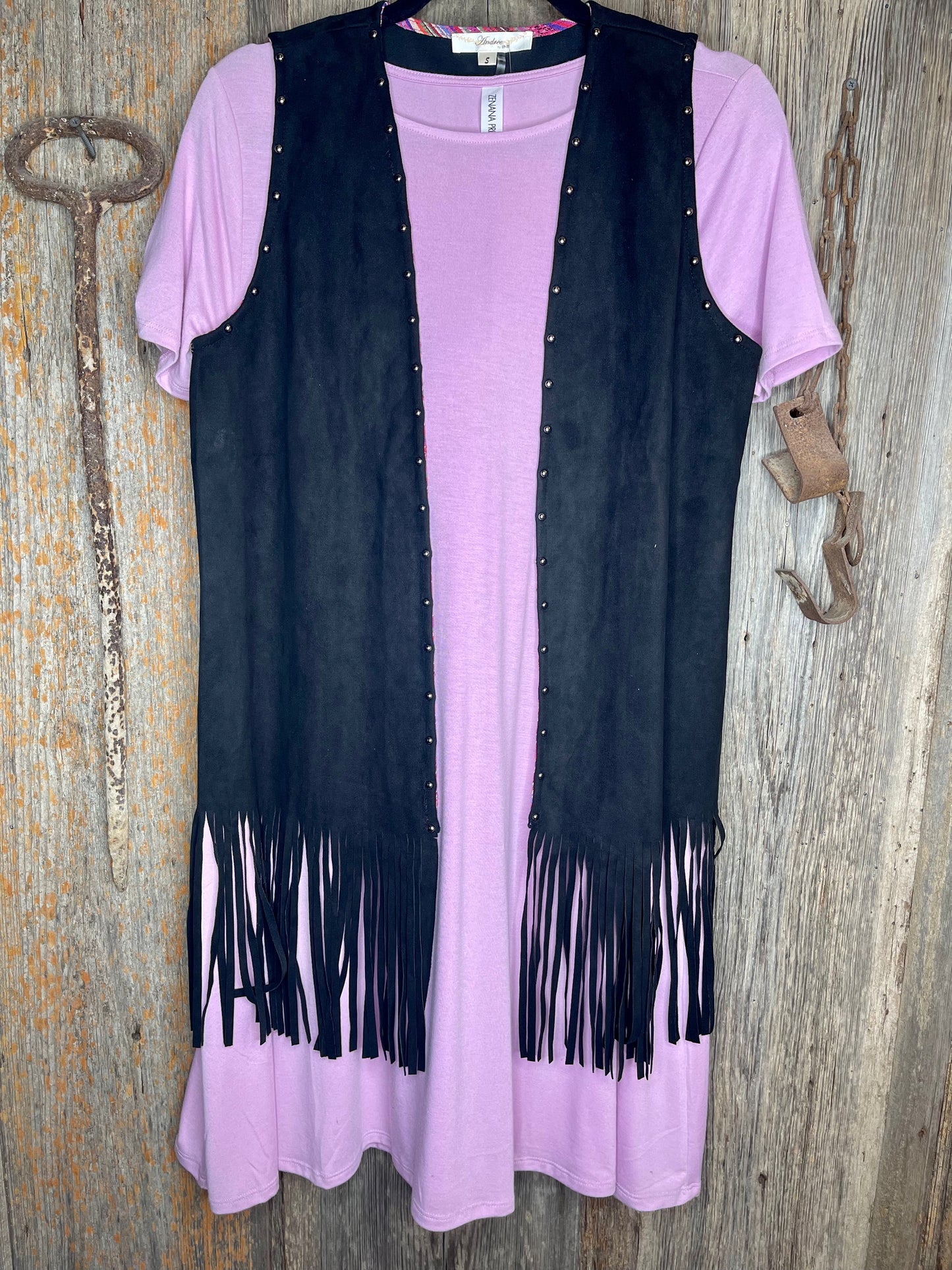 Cactus Fringe Vest - SALE