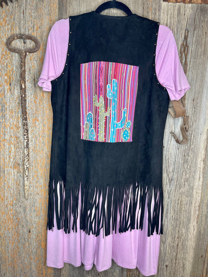 Cactus Fringe Vest - SALE