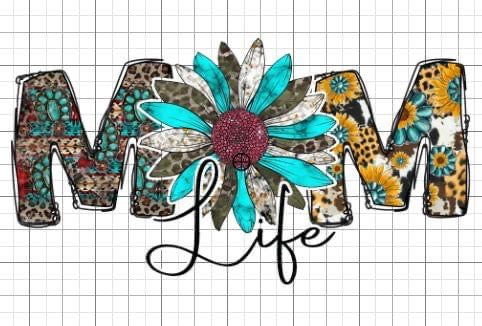 Mom Mama Mother’s Day sublimation transfer