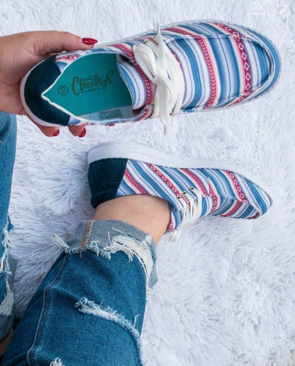 Americana Serape Slip On Shoes - SALE