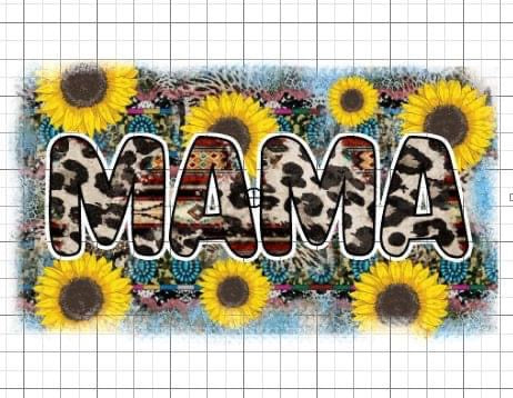 Mom Mama Mother’s Day sublimation transfer