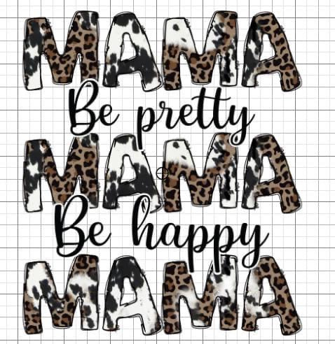 Mom Mama Mother’s Day sublimation transfer Paper