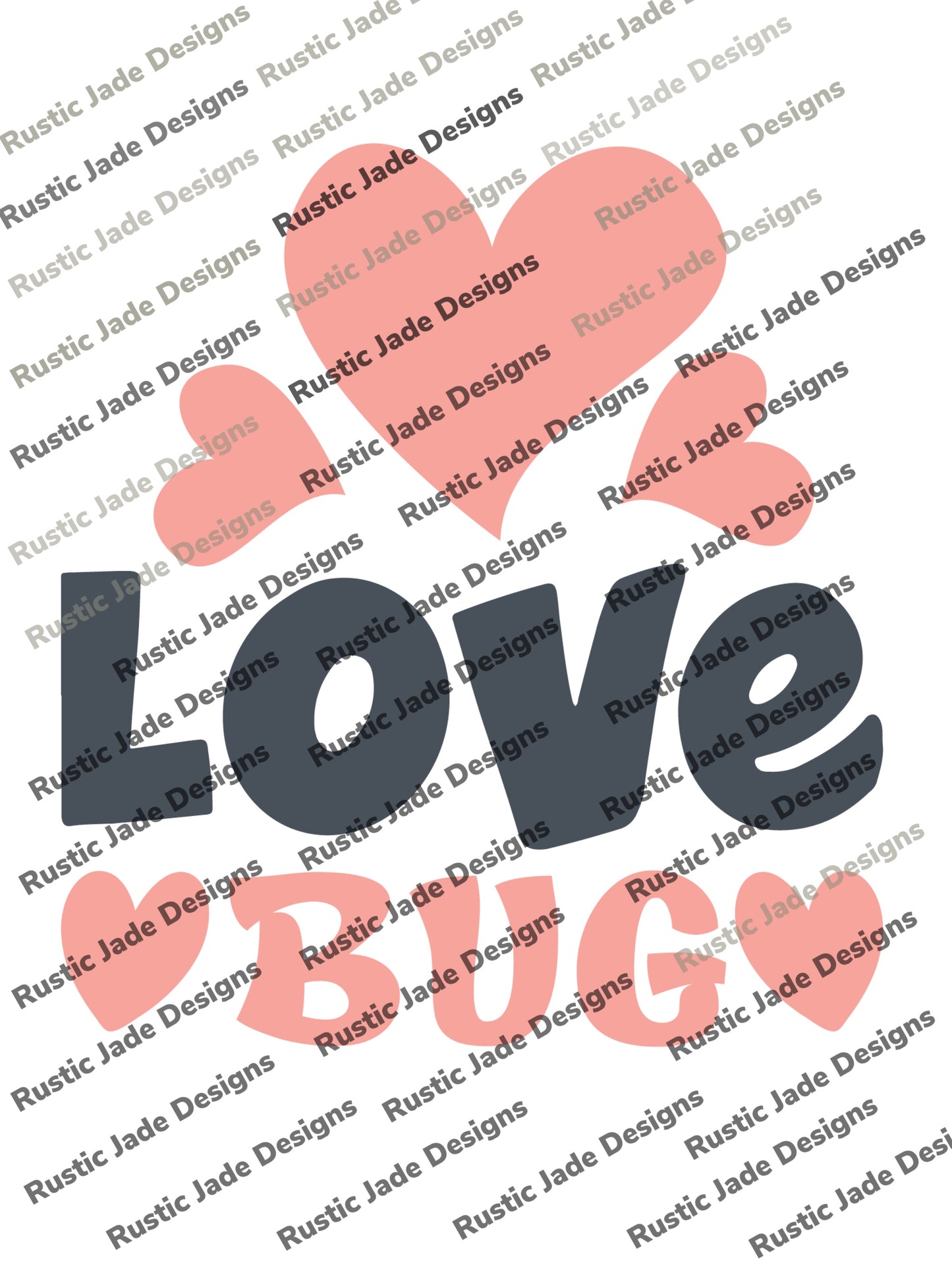 Love Bug  sublimation transfer Paper