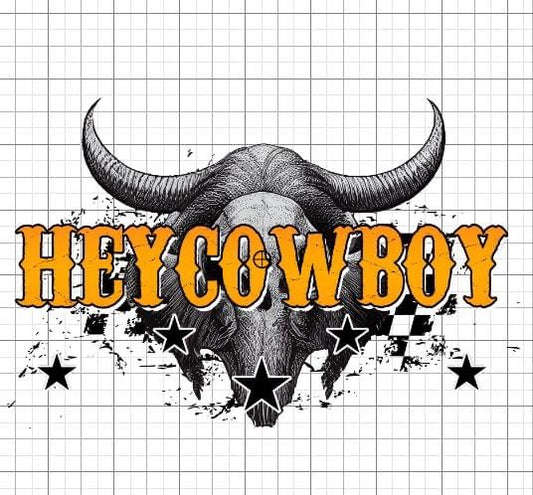 Hey cowboy sublimation transfer Paper