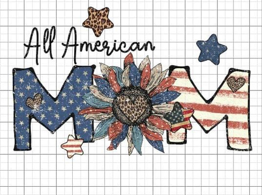 All American mom sublimation transfer Paper