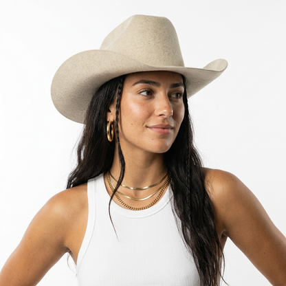 Untamed Wool Felt Cowboy Hat