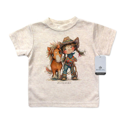 Pony Pals Cowgirl - Infant Kids Western Tee T-Shirt