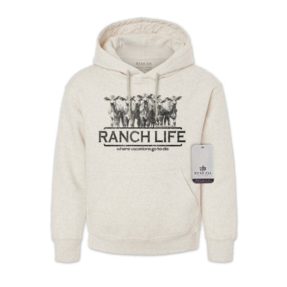 Ranch Life: Where Vacations Go To Die - Adult Unisex Western Hoodie