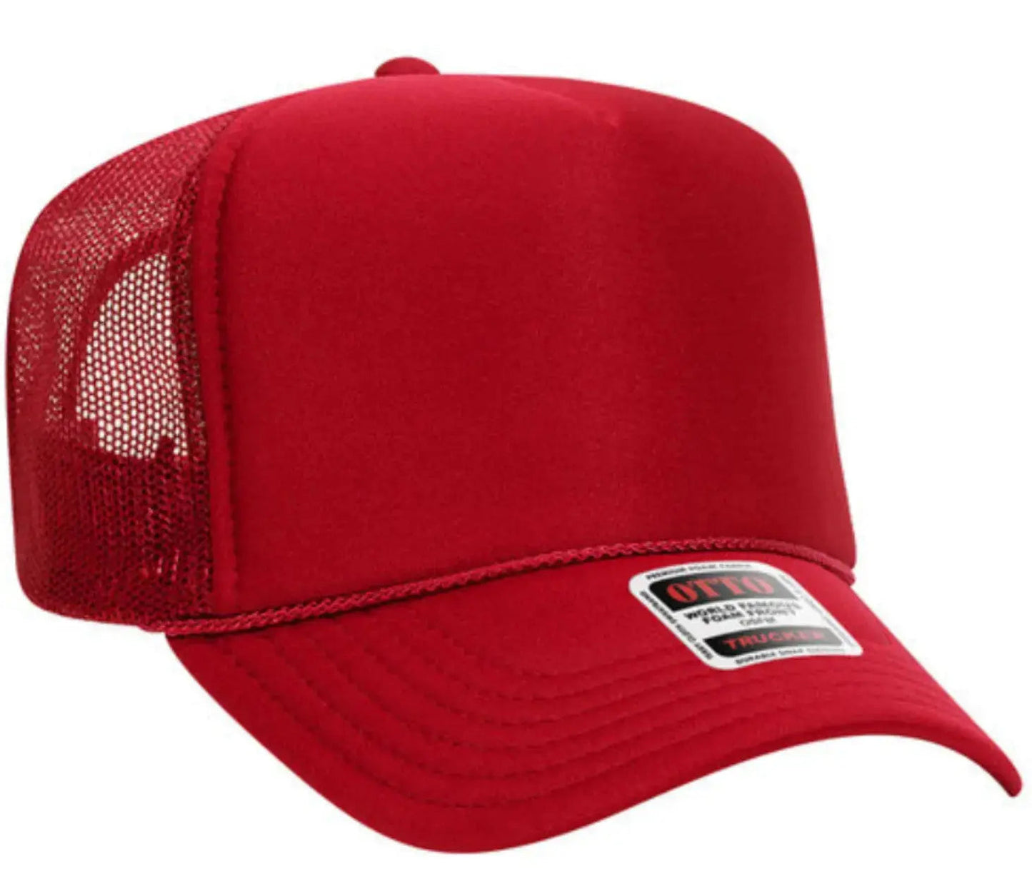 I Get Us In Trouble Adult Otto Foam Trucker Hat
