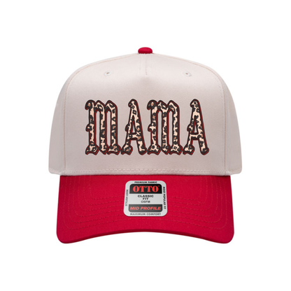 MAMA Leopard Trucker Hat – Trendy Mom Hat