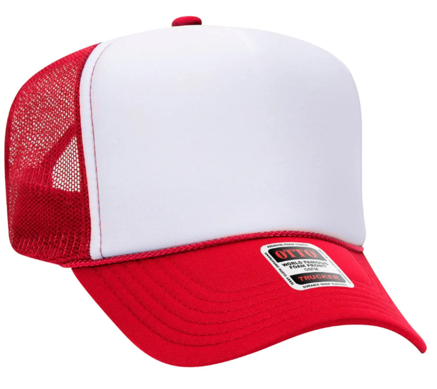 Milfin' Ain't Easy Pink Design Adult Otto Foam Trucker Hat