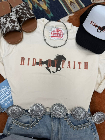 Ride By Faith Graphic Tee