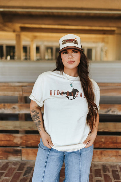 Ride By Faith Graphic Tee