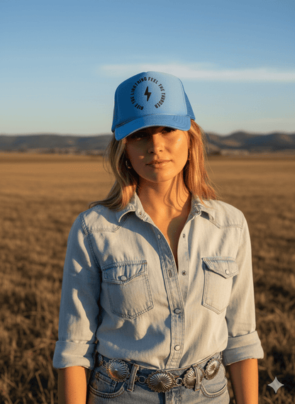 Ride The Lightning Trucker Hat