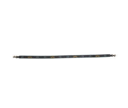 TURQUOISE WEAVED STRAP