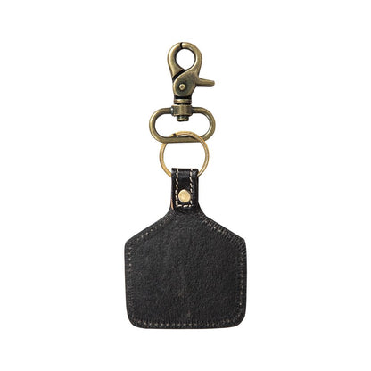 Prairie Grasslands Hand-Tooled  Key Fob