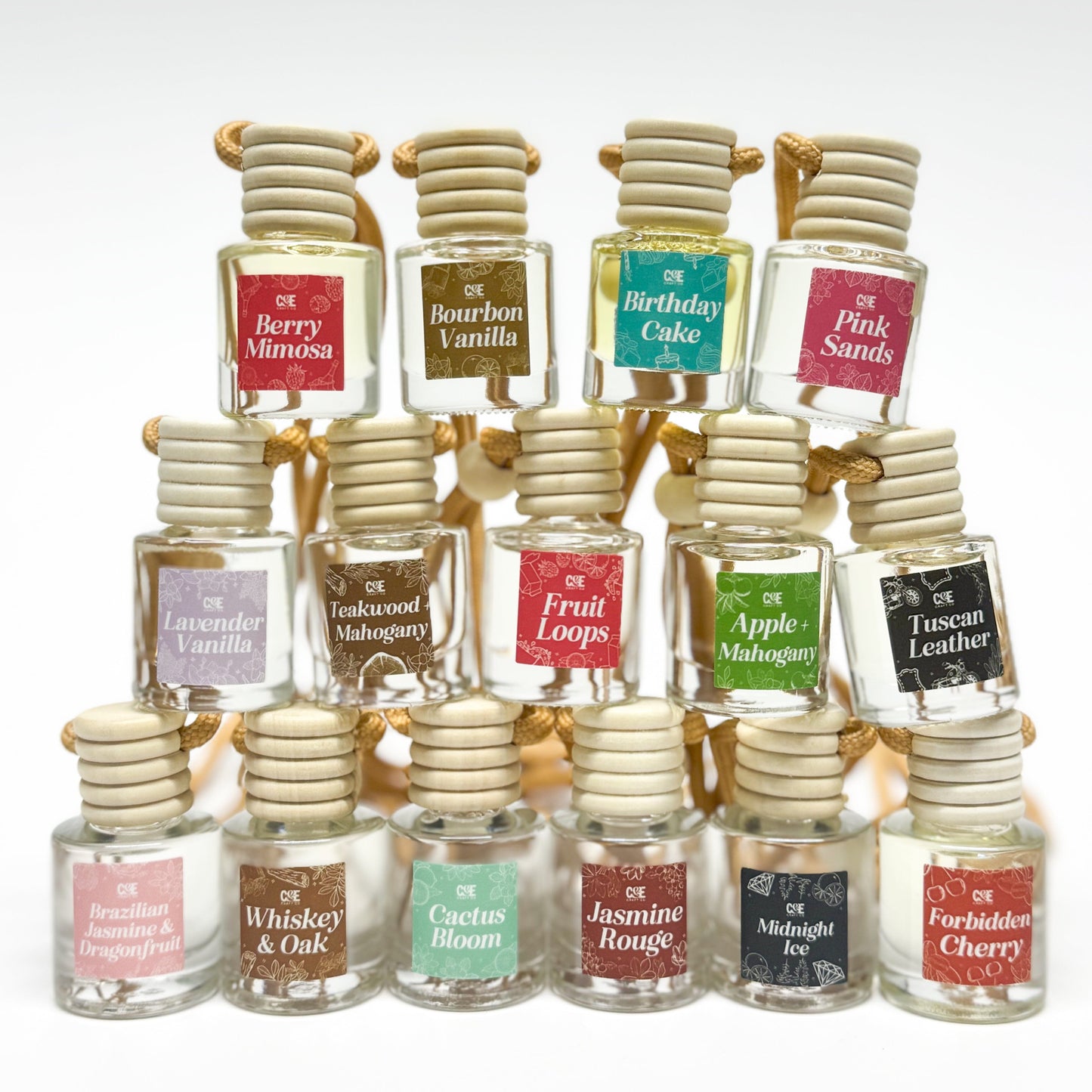 Hot Apple Cider Scented Car Freshener