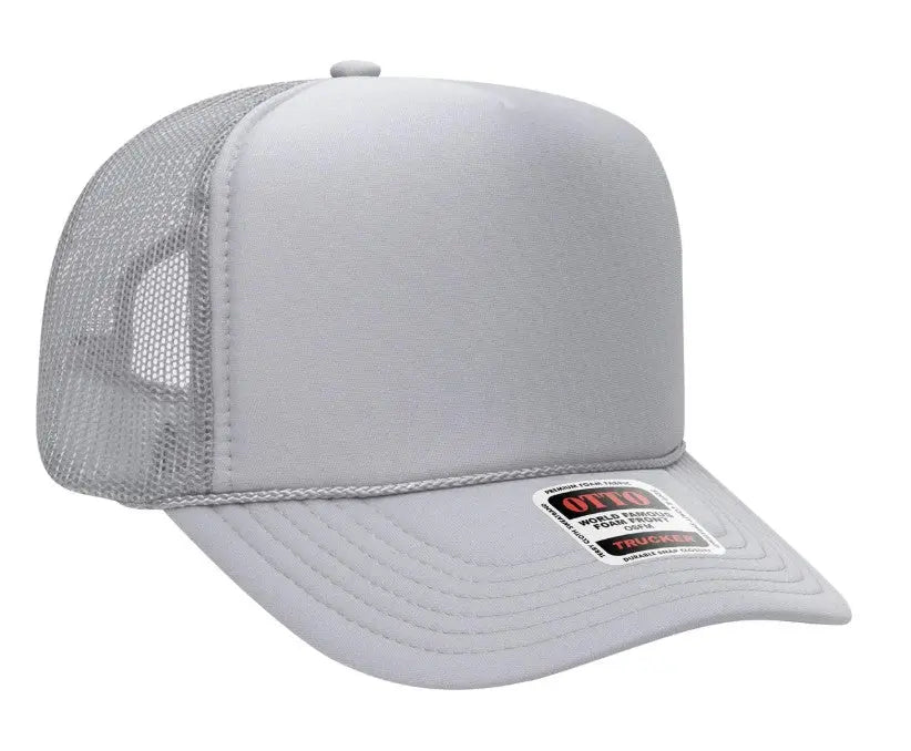 I Get Us In Trouble Adult Otto Foam Trucker Hat