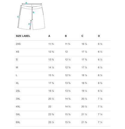 Baha Ranch Yeehaw Orange Men's Swim Trunks