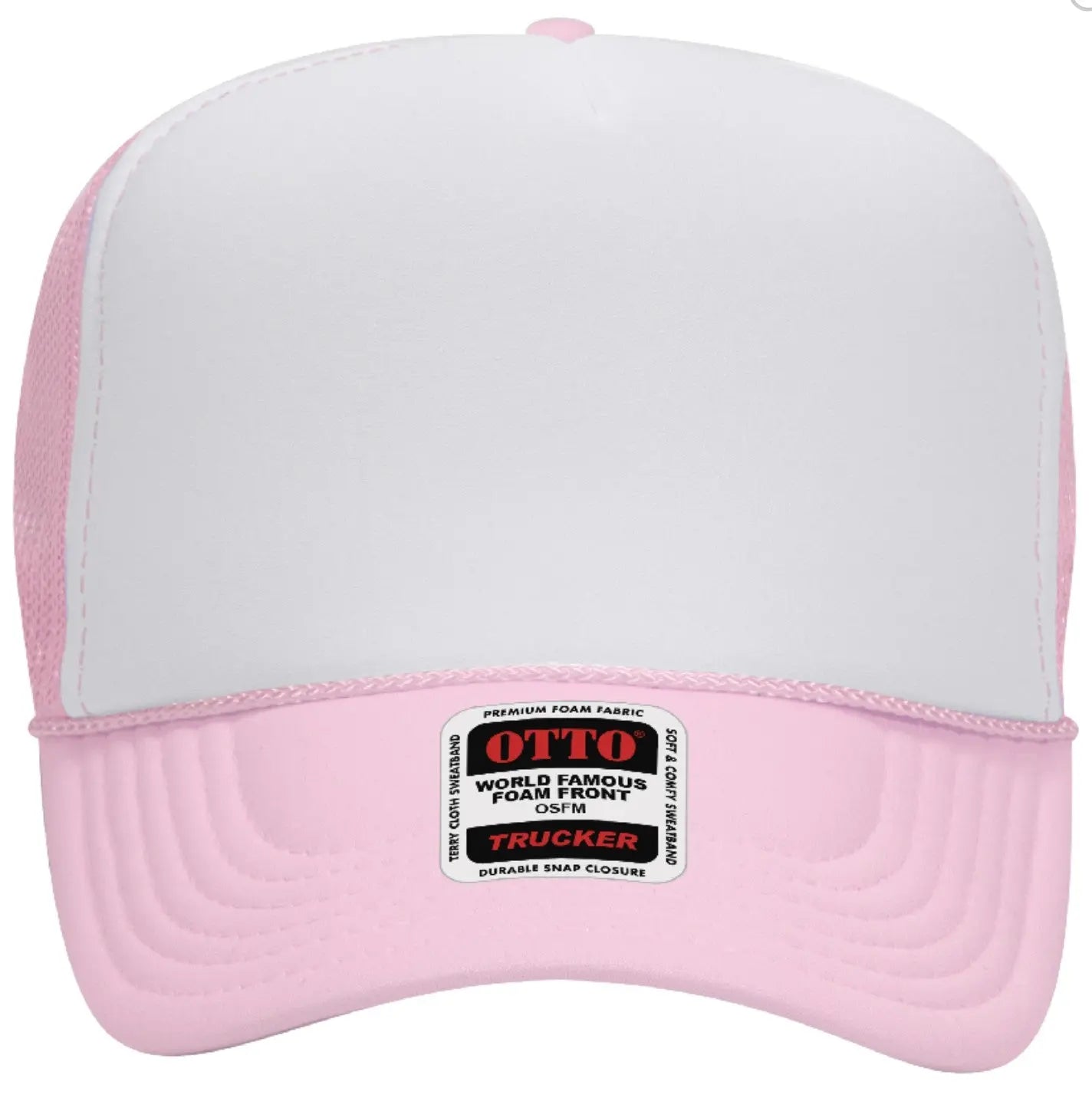 Hangover Hair Don't Care Adult Otto Foam Trucker Hat