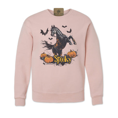 SPOOKY Western Horse Adult Unisex Halloween Sweatshirt