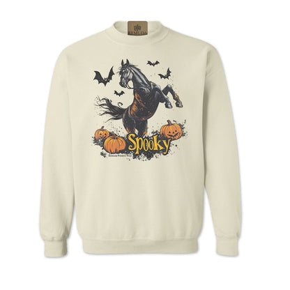 SPOOKY Western Horse Adult Unisex Halloween Sweatshirt