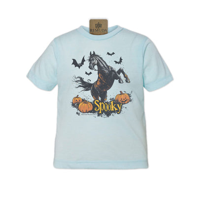 SPOOKY - Toddler Western Horse Halloween Tee