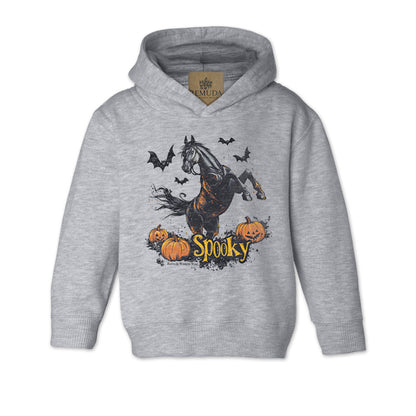 Spooky - Western Horse Toddler Pullover Halloween Hoodie