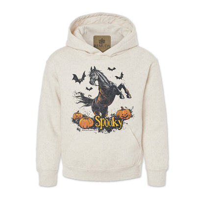 SPOOKY Youth Western Horse Pullover Halloween Hoodie