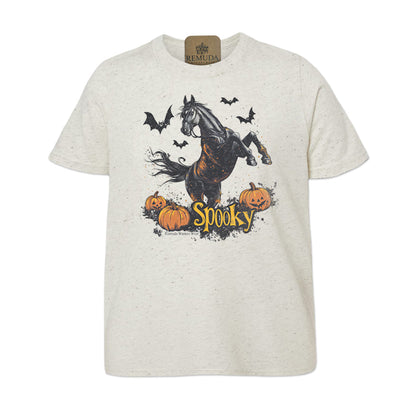 SPOOKY - Youth Western Horse Halloween Tee