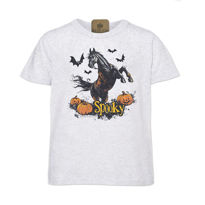 SPOOKY - Youth Western Horse Halloween Tee