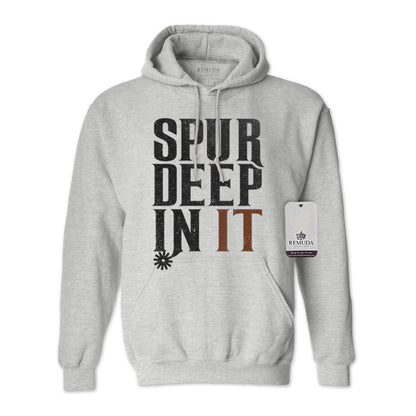 Spur Deep In It - Adult Unisex Western Hoodie