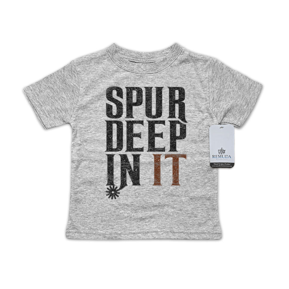 Spur Deep In It - Infant Kids Western Tee T-Shirt