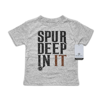 Spur Deep In It - Infant Kids Western Tee T-Shirt