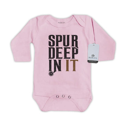 Spur Deep In It - Infant One Piece Western Romper