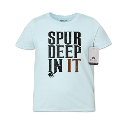 Spur Deep In It - Youth Western Tee T-Shirt