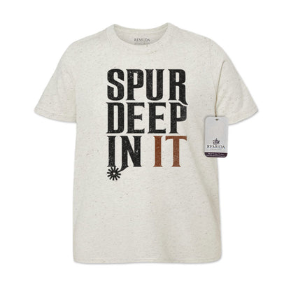 Spur Deep In It - Youth Western Tee T-Shirt
