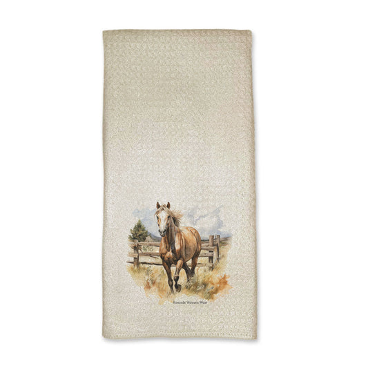 SUNDAY FUN DAY Western Kitchen Hand Towel Set