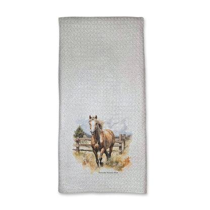 SUNDAY FUN DAY Western Kitchen Hand Towel Set