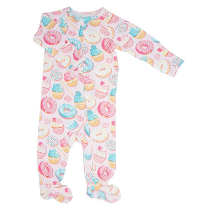 Sweet Tooth Zipper Footie