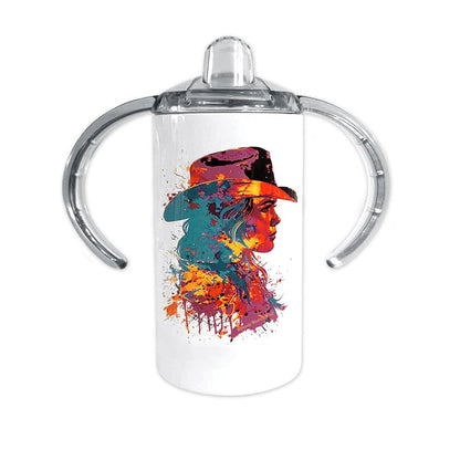 THE NEON COWGIRL - Infant & Toddler Western Sippy Cup