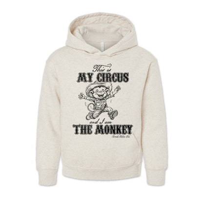 THIS IS MY CIRCUS AND I AM THE MONKEY Youth Western Pullover Hoodie