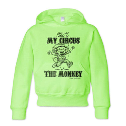 THIS IS MY CIRCUS AND I AM THE MONKEY Youth Western Pullover Hoodie