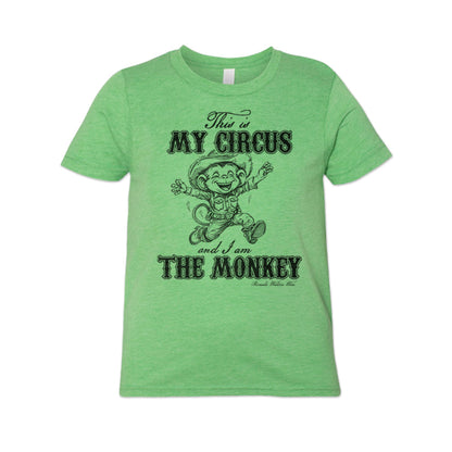 THIS IS MY CIRCUS AND I AM THE MONKEY Youth Western Tee