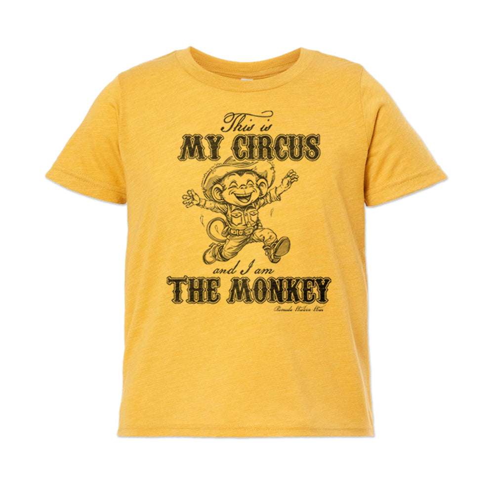 THIS IS MY CIRCUS AND I AM THE MONKEY Youth Western Tee