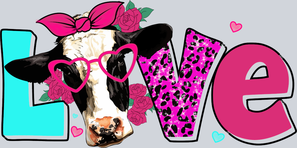 Love 5 - STK03690 (DTF Transfers)