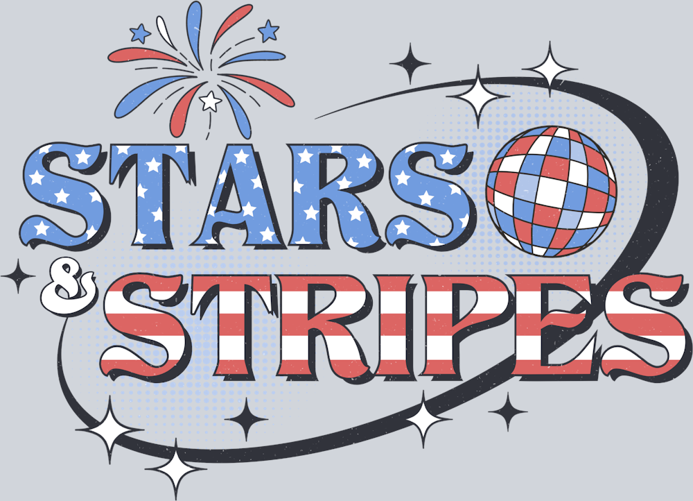 Stars And Stripes - STK05794 (DTF Transfers)